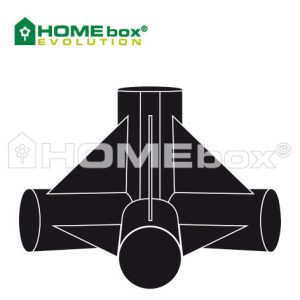 Homebox Spare Parts 4 Wege Verbinder 22mm Product Thumbnail
