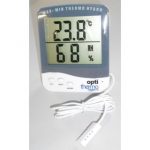 Thermo- & Hygrometer Opti Premium mit Fernfühler Thumbnail