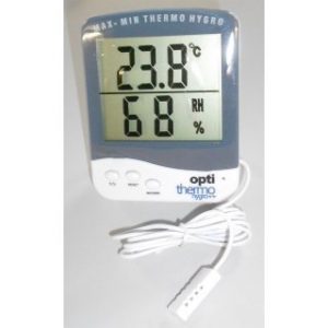 Thermo- & Hygrometer Opti Premium mit Fernfühler Product Thumbnail