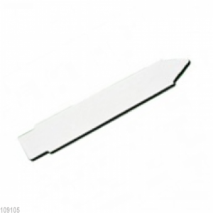 Kunststoff-Stecketiketten, 12 x 1,7 cm, weiß, 40 Stk. Product Thumbnail