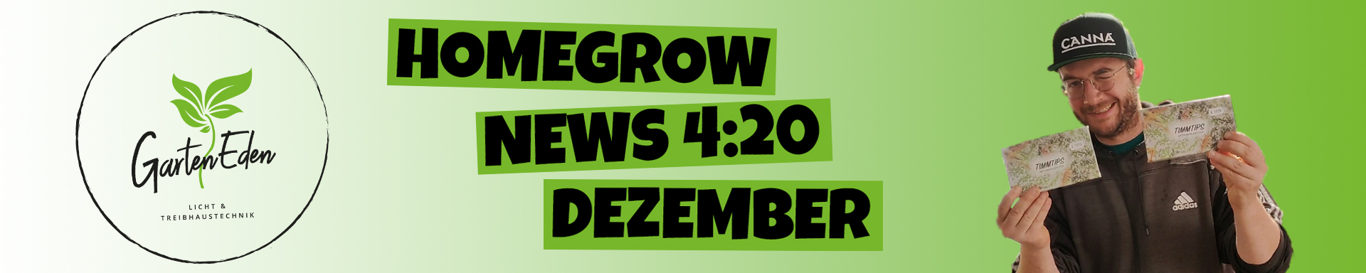 Homegrow News 4:20 Dezember 2021 Thumbnail