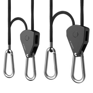 AC Infinity Verstellbare Schwerlast-Seilaufhänger, ein Paar Product Thumbnail
